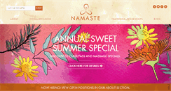 Desktop Screenshot of ilovenamaste.com